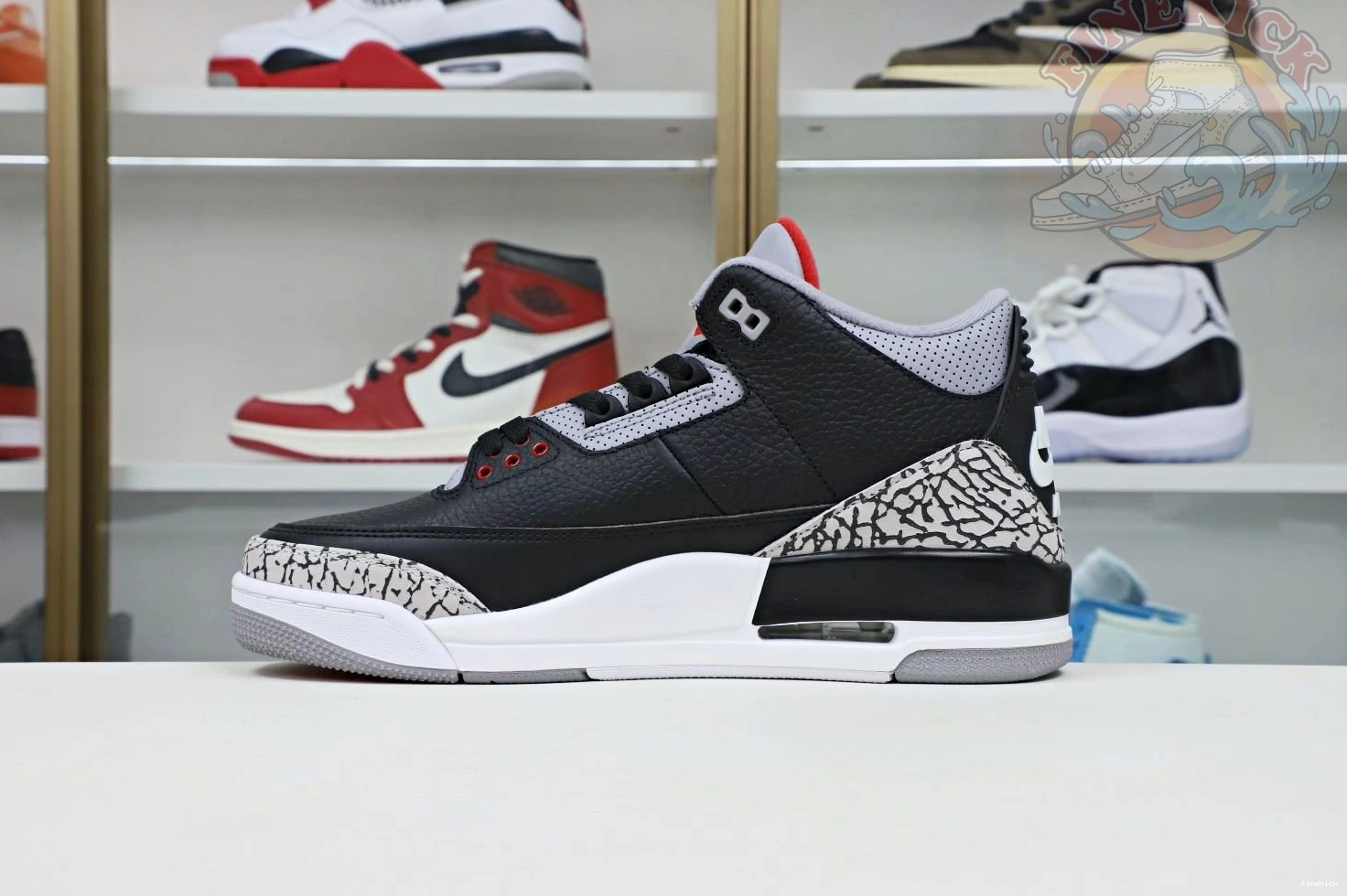 3 Air retro Jordan  Jordan 2018（854262-001） blackcement 0818